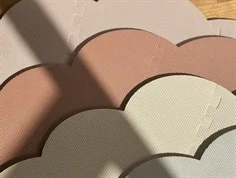 That\'s Mine warm sand musling skumlegegulv